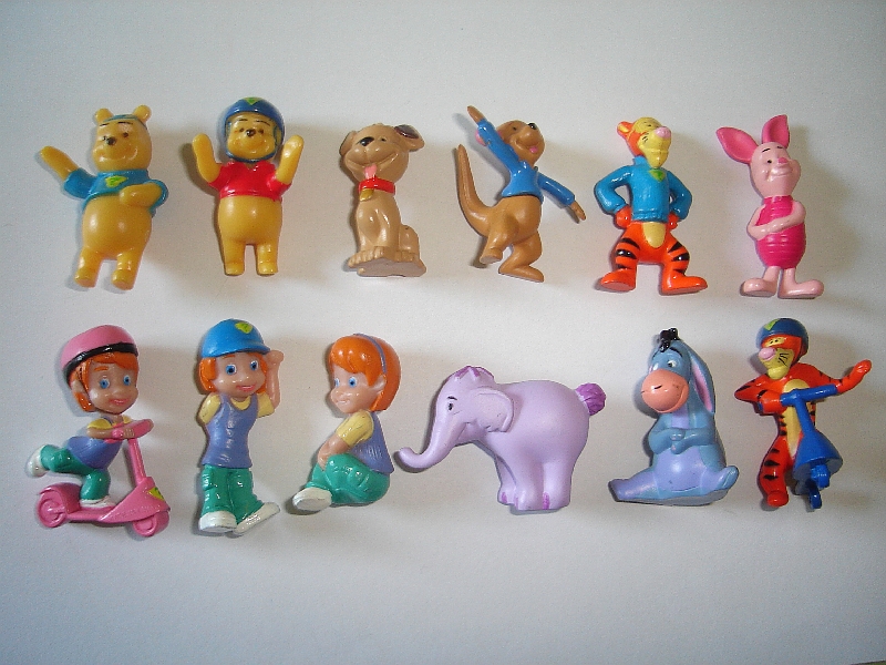 winnie the pooh figurine play set