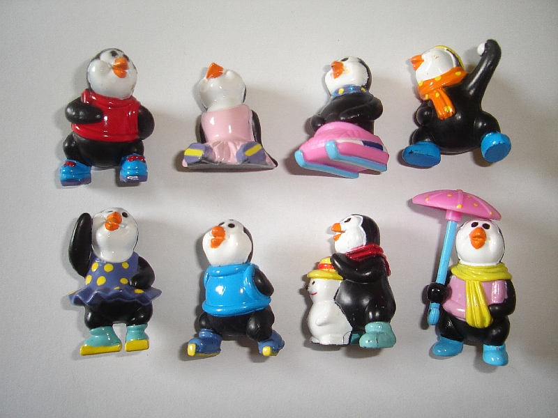 penguin christmas figurines