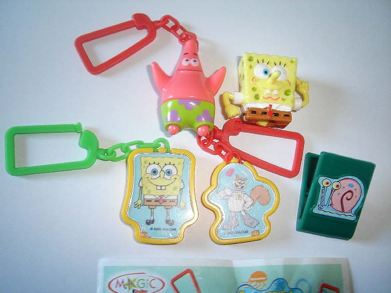 spongebob kinder eggs