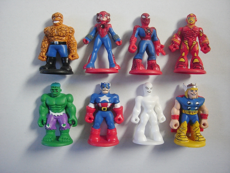 marvel super heroes figures set