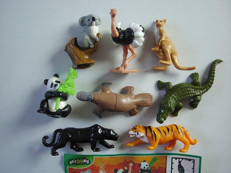 kinder surprise animal toys